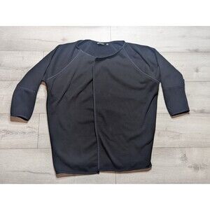 Athleta Cozy Karma Wrap Black Women's Size Small 383713